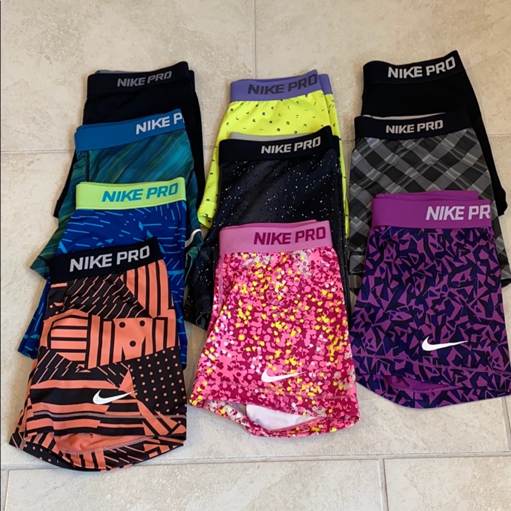 Nike pro shorts 10 pairs SOLD SOLD SOLD